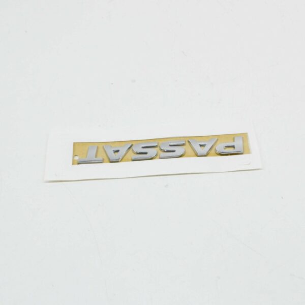 VW PASSAT B8 Rear High Chrome Inscription Badge 3G08536872ZZ ORIGINAL - Image 3