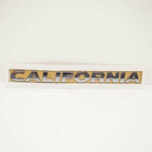 Volkswagen TP T5 Rear Tailgate Emblem Badge CALIFORNIA 7E7853687 739 ORIGINAL