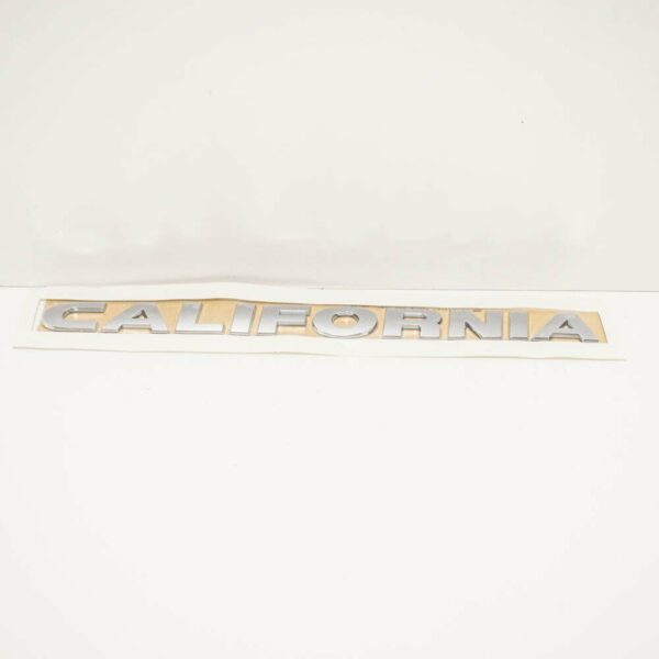 Volkswagen TP T5 Rear Tailgate Emblem Badge CALIFORNIA 7E7853687 739 ORIGINAL - Image 2