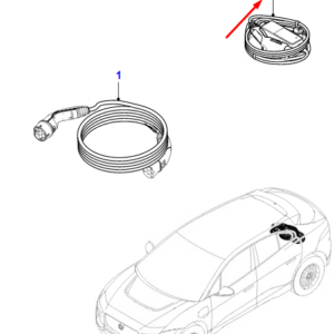 JAGUAR I-PACE X590 Mode 2 Battery Charging Cable T4A47264 ORIGINAL