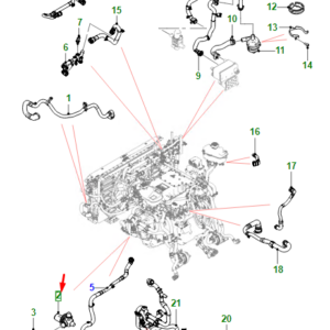 JAGUAR I-PACE X590 Thermostat Control Valve T4K4643 ORIGINAL