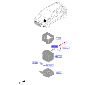 HYUNDAI i20 MK3 Battery Sensor Assy 37180Q0000 ORIGINAL