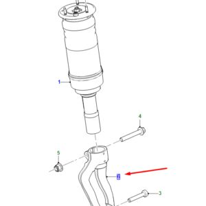 JAGUAR I-PACE X590 Front Right Damper Bracket J9D1179 ORIGINAL