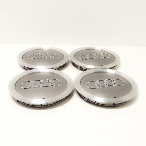 AUDI A6 C5 15" Alloy Wheel Center Hub Caps 4pcs 4B0601165JZ17 ORIGINAL - Image 3