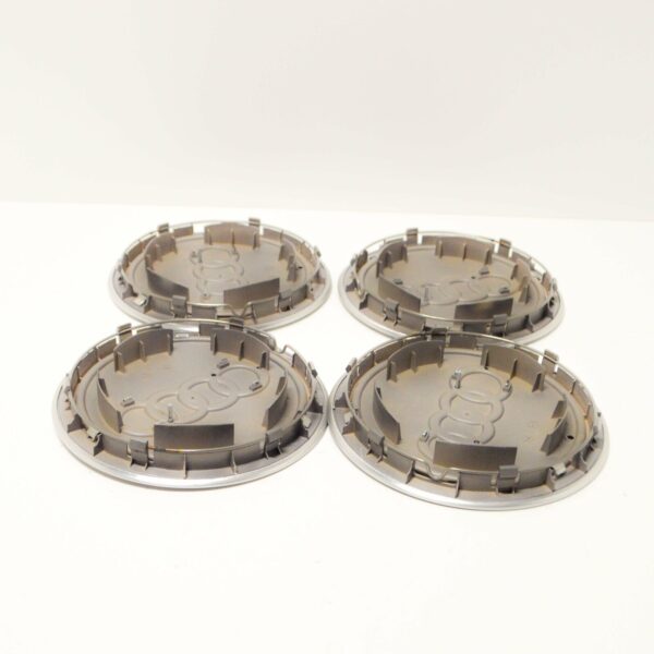 AUDI A6 C5 15" Alloy Wheel Center Hub Caps 4pcs 4B0601165JZ17 ORIGINAL - Image 4