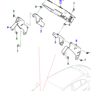 JAGUAR I-PACE X590 Amplifier T2R79855 ORIGINAL