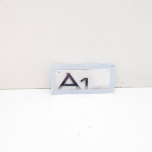 AUDI A1 8X Rear Trunk Lid Badge Emblem 8X08537412ZZ ORIGINAL
