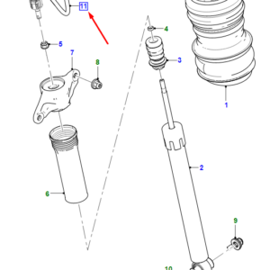 JAGUAR I-PACE X590 Rear Left Link Harness T4K7192 ORIGINAL