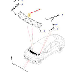 JAGUAR I-PACE X590 Air Bag Actuator J9C17735 ORIGINAL