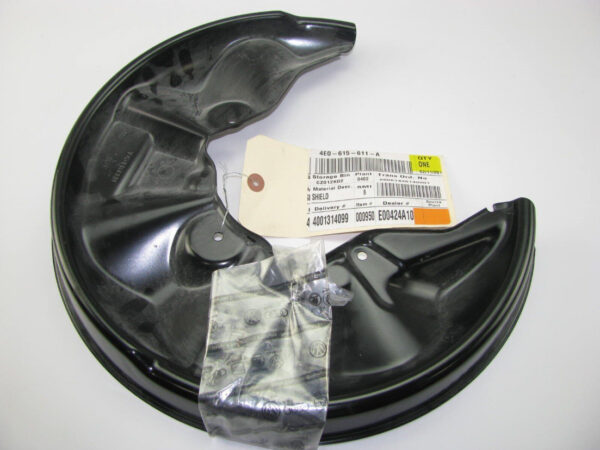 AUDI A8 D3 4E Rear Left Disc Brake Dust Shield Cover 4E0615611A ORIGINAL