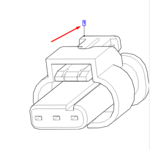 JAGUAR I-PACE X590 Connector 419123460 ORIGINAL