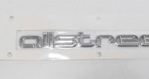 AUDI A1 GB Rear Lid Inscription 8Y48536872ZZ ORIGINAL