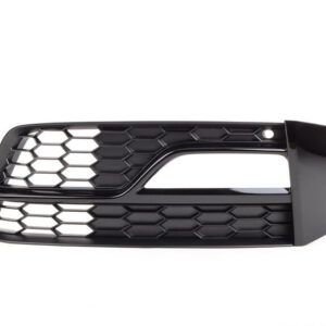NEW AUDI A4 S4 13-16 S-LINE BUMPER LIGHT GRILL LEFT SATIN BLACK 8K0807681Q