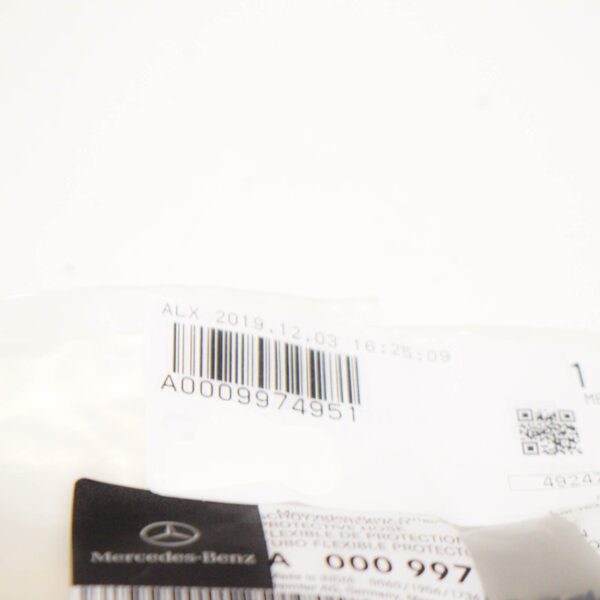 NEW MB SPRINTER 906 REAR END DOOR RUBBER PROTECTIVE HOSE A0009974951 ORIGINAL