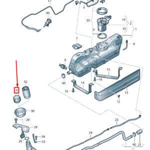 NEW VOLKSWAGEN CRAFTER 2F MK1 ADBLUE CAP 2E0201553C