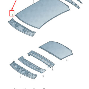 NEW AUDI RS3 FRONT ROOF FRAME 8V0817995