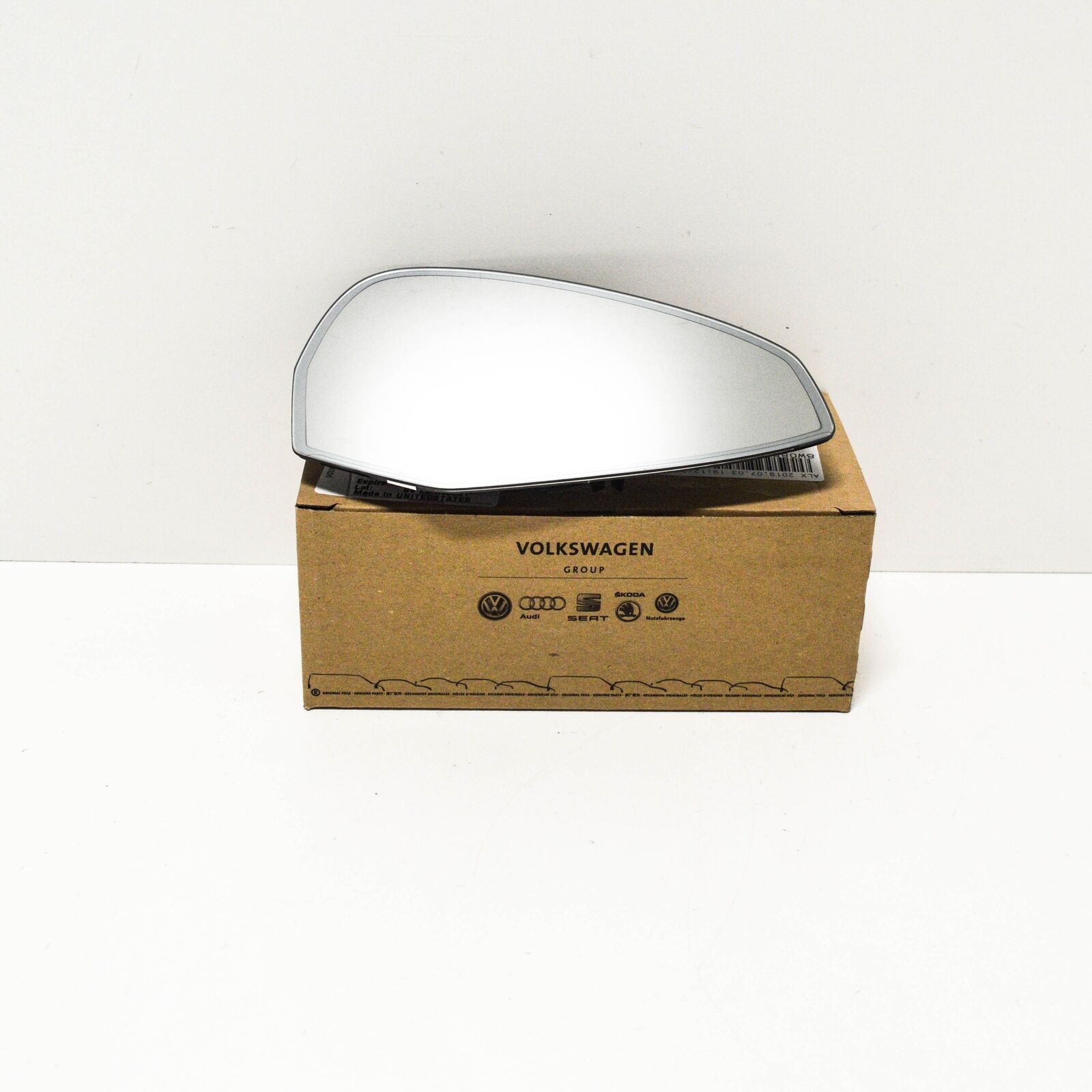 NEW AUDI A4 B9 FRONT RIGHT DOOR OUTER MIRROR GLASS 8W0857536G ORIGINAL 1 NEW AUDI A4 B9 FRONT RIGHT DOOR OUTER MIRROR GLASS 8W0857536G ORIGINAL