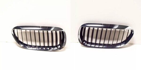 NEW BMW 6 E63 FRONT RIGHT AND LEFT FOG LIGHT GRILL 51137008916 / 51137008915