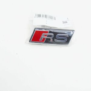 NEW AUDI Q3 8U FRONT BUMPER GRILLE RS EMBLEM BADGE 8U0853736A2ZZ
