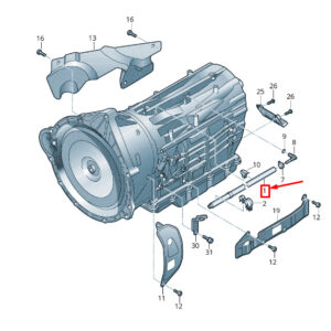 NEW VW TOUAREG 7P MK2 GEAR HOUSING BREATHER ASSY 0C8301047D