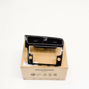 NEW VW GOLF MK7 CENTER AIR VENTS W/ SAT NAV TRIM 5G1819728AFDAR LHD ORIGINAL