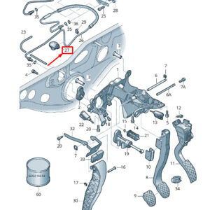 NEW AUDI Q5 8R WATER DRAIN VALVE 4F0805271