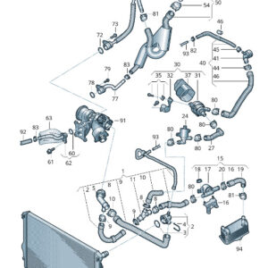 NEW VW SHARAN 7N QUICK ACTING COUPLING 5Q0122291J