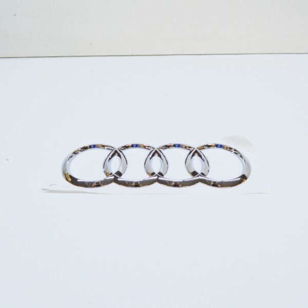 NEW AUDI A3 8V REAR TRUNK EMBLEM BADGE CHROME RINGS 8V4853742 2ZZ