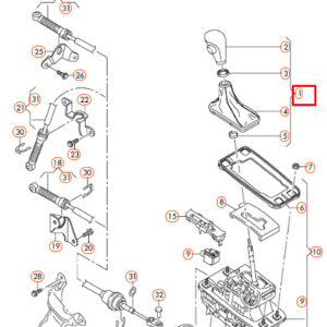 NEW AUDI A5 S5 8T AUTO GEAR SHIFT KNOB LEVER 8K1713139AAIWX S LINE LHD ORIGINAL