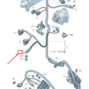 NEW AUDI RS7 SPORTBACK 4G EARTH LINE 4G0971237H