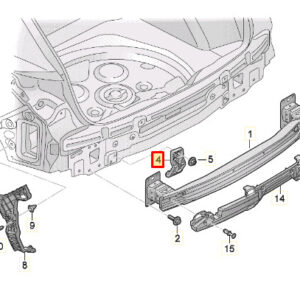 NEW AUDI Q3 F3 SPORTBACK REAR RIGHT HOLDING STRAP 83A807330