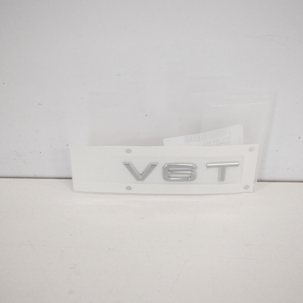 NEW AUDI A4 B8 V6T EMBLEM STICKER LOGO 8K0853601 1 NEW AUDI A4 B8 V6T EMBLEM STICKER LOGO 8K0853601