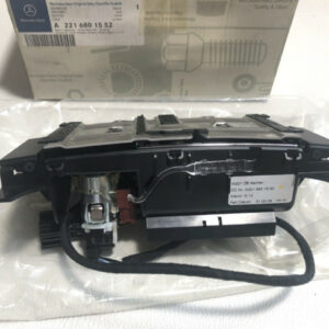 NEW MERCEDES-BENZ S W221 CONSOLE FRONT PIGEONHOLE HOUSING A2216801552 ORIGINAL
