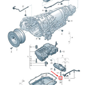 NEW AUDI Q8 4MN TRANSMISSION OIL PAN GASKET 0D5321465