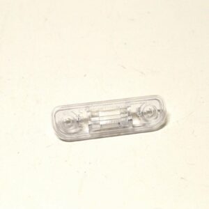 NEW MERCEDES BENZ S-CLASS W126 REAR NUMBER PLATE LIGHT LENS A1268260090 ORIGINAL