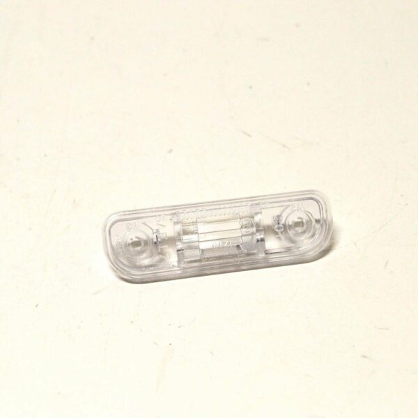 NEW MERCEDES BENZ S-CLASS W126 REAR NUMBER PLATE LIGHT LENS A1268260090 ORIGINAL