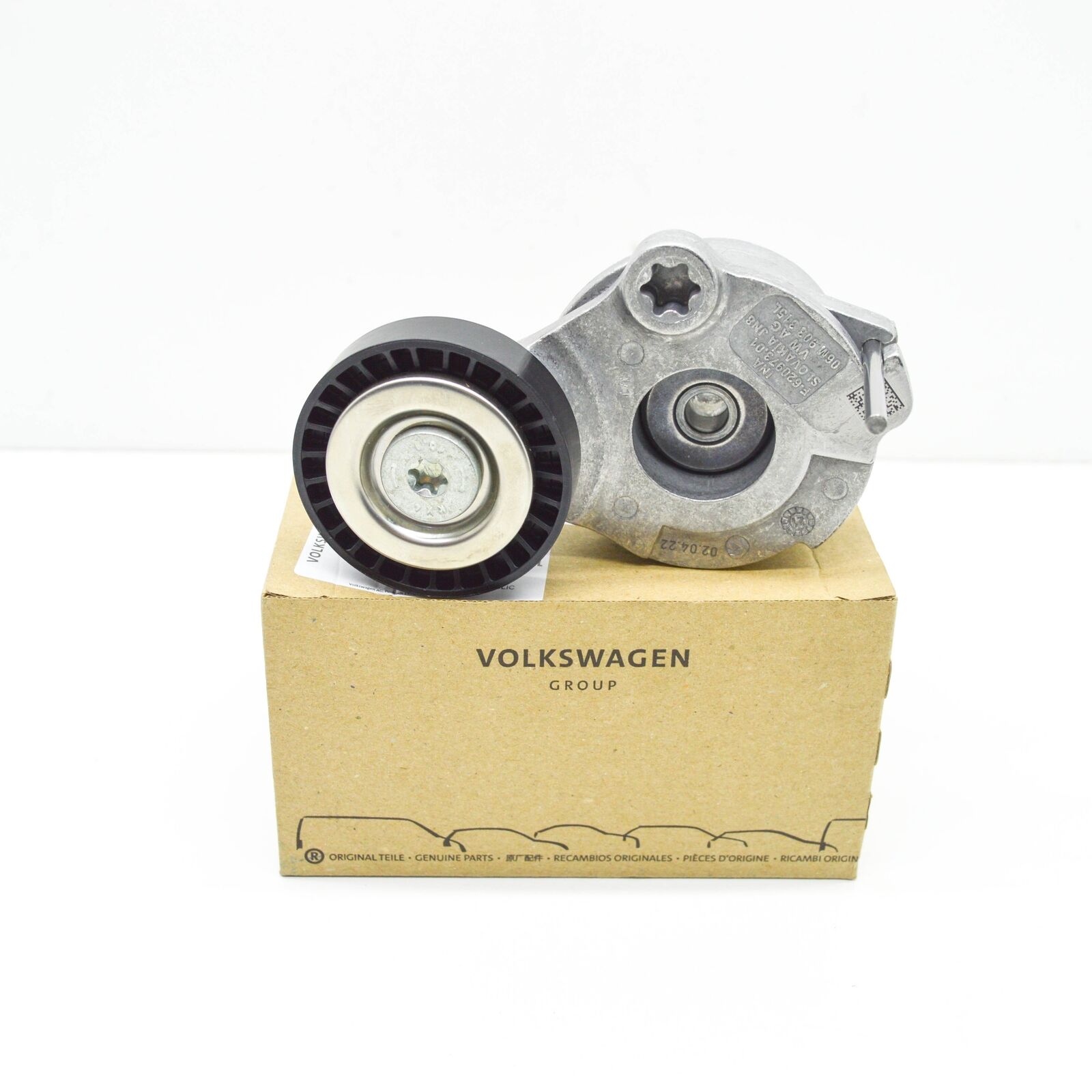 NEW AUDI A6 C8 AVANT BELT V-POLY BELT TENSIONER 06M903315L ORIGINAL 1 NEW AUDI A6 C8 AVANT BELT V-POLY BELT TENSIONER 06M903315L ORIGINAL