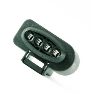 NEW VW CC 4-PIN ELECTRICAL CONNECTOR FLAT CONTACT HOUSING 1J0973724 ORIGINAL