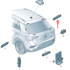 NEW VOLKSWAGEN T-ROC A11 ANTENNA AMPLIFIER 2GA035577G