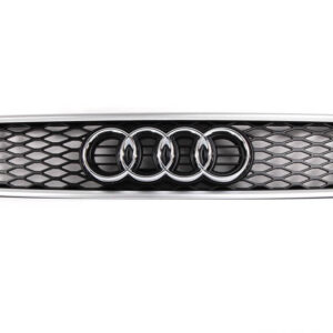 NEW AUDI RS4 8D RADIATOR GRILLE ALUMINIUM MATTE 8D0853651T 1L1