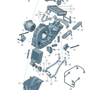 NEW VW TOUAREG 7P MK2 EVAPORATOR DRAIN TUBE 7L0820751