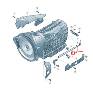 NEW VW TOUAREG 7P MK2 GEAR HOUSING BREATHER ASSY 0C8301047B