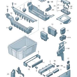 NEW VOLKSWAGEN CRAFTER 2F MK1 CUT-OFF RELAY 2E0943383