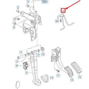 NEW VOLKSWAGEN ARTEON 3H7 CRASH MEMBER LHD 3Q1721913