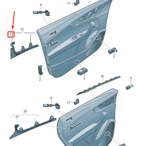 NEW AUDI Q7 4M FRONT LEFT DOOR LED MODULE 4M8947355AB