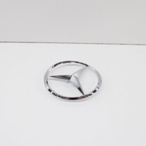 NEW MERCEDES-BENZ C215 CL REAR SILVER BOOT LID STAR BADGE EMBLEM A2157580058