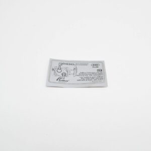 NEW AUDI Q5 8R ADBLUE WARNING STICKER 4L0010508 ORIGINAL