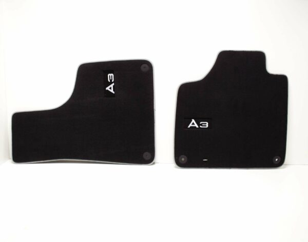NEW AUDI A3 8P FRONT FLOOR MATS LHD 8P1061275P MNO