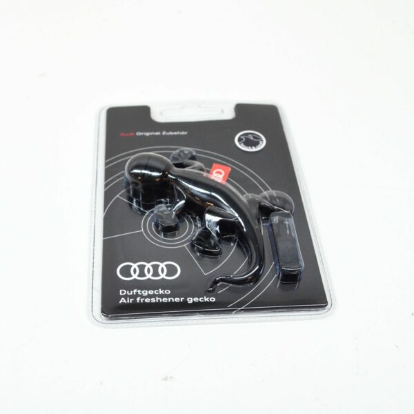 NEW AUDI A3 INTERIOR GECKO AIR FRESHENER AROMATIC WOODY 000087009D ORIGINAL