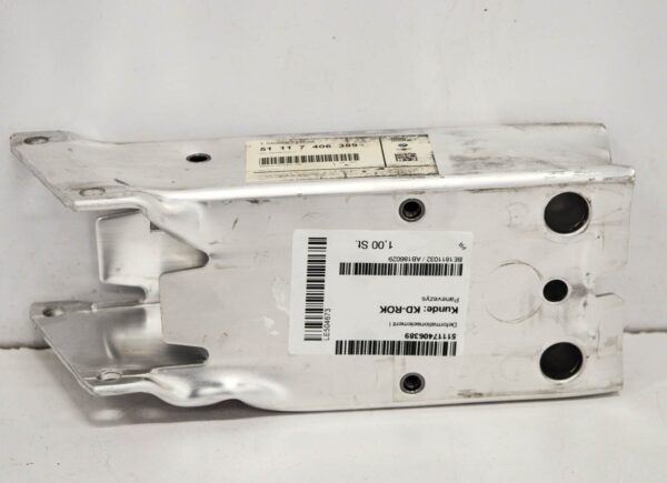NEW MINI F55 FRONT LEFT REINFORCEMENT BRACKET BAR IMPACT 51117406389 ORIGINAL